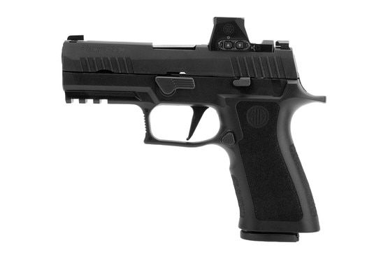 Optic-ready 9mm pistol with 17-round capacity.